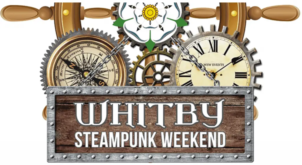 Things to do in Whitby - Whitby White Rose SteamPunk Weekend logo