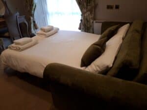 Wynyard Hall Hotel England TS22 5NF - Mount Stewart's Sitting Area with Sofa Bed
