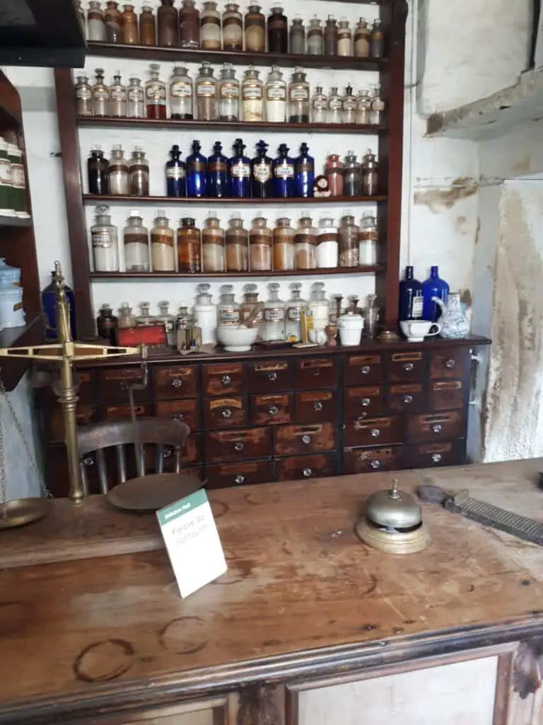 Shibden Hall Museum - An apothecary a pharmacy (but the general public tend to say a “Chemists” in modern Britain)