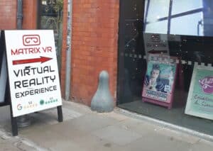 Matrix Virtual Reality Custard Factory 