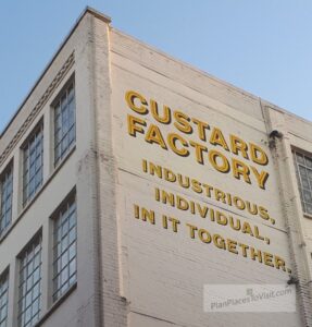 Custard Factory Industrious Sign Digbeth Birmingham
