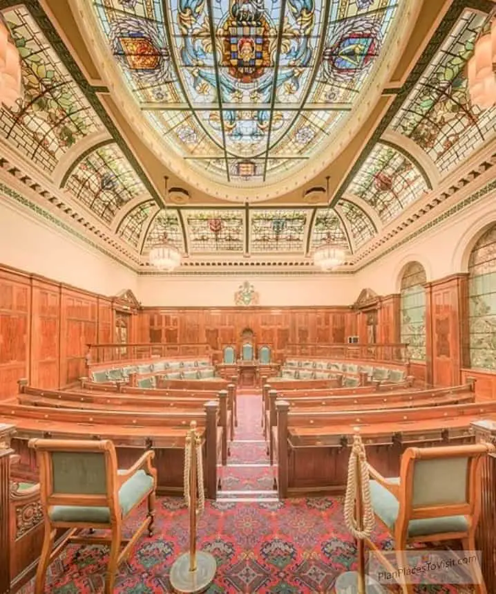 Halifax Town Hall Council Chamber