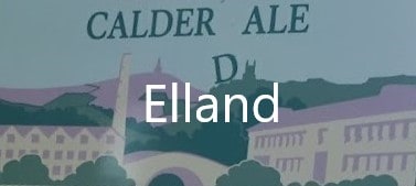 Pubs Elland Welcome Sign CalderDale