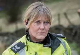 Happy Valley Filming Locations. Sarah Lancashire as Catherine-Cawood-in-Happy-Valley. Credit Redwood Production and BBC